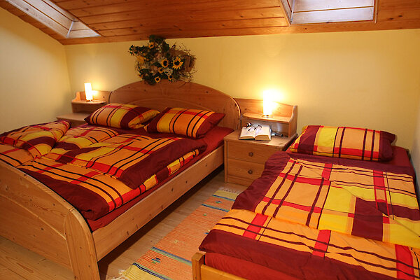 Schlafzimmer - Fewo Dachbalkon Panoramablick